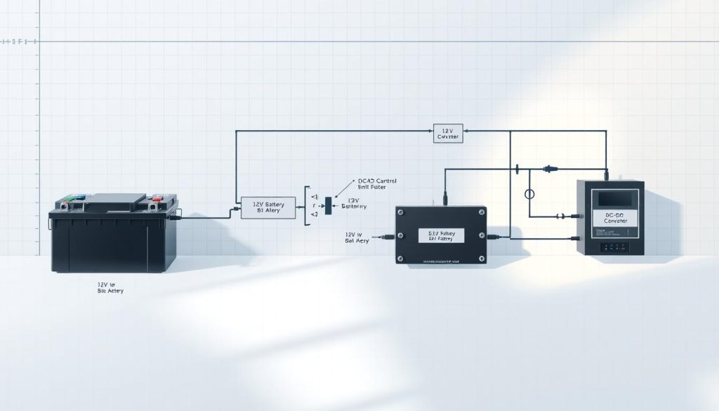 système hybride batterie 12V
