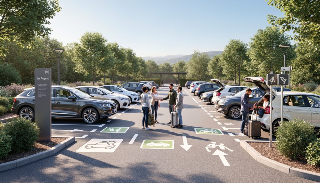 découvrez le fonctionnement de l'aire de covoiturage le peyrat, un espace pratique pour partager vos trajets et réduire les coûts de déplacement.