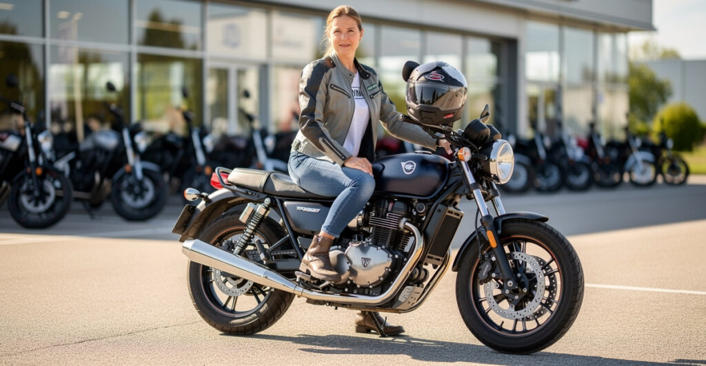 quelle hauteur de selle moto pour 1m60