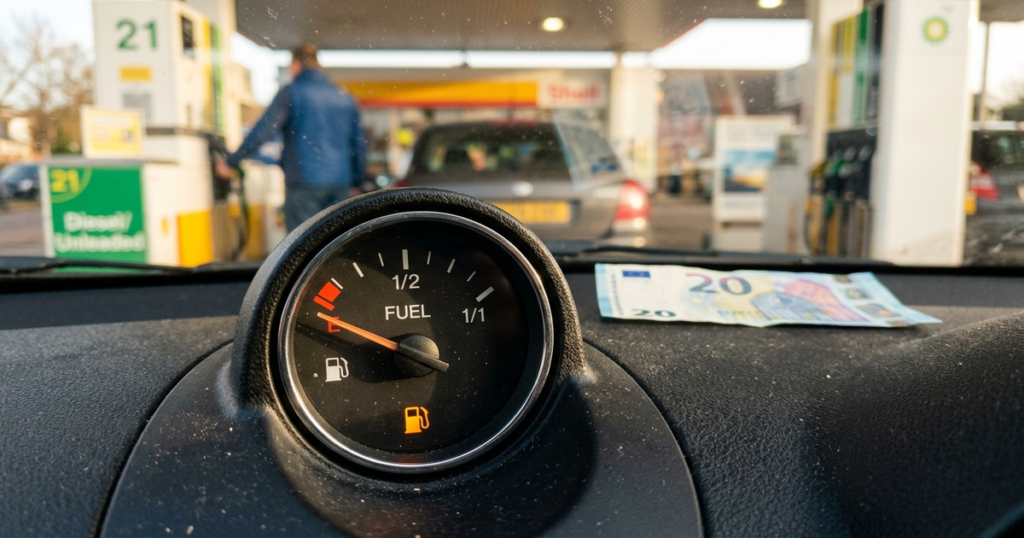 20 euros d'essence combien de km peut on parcourir