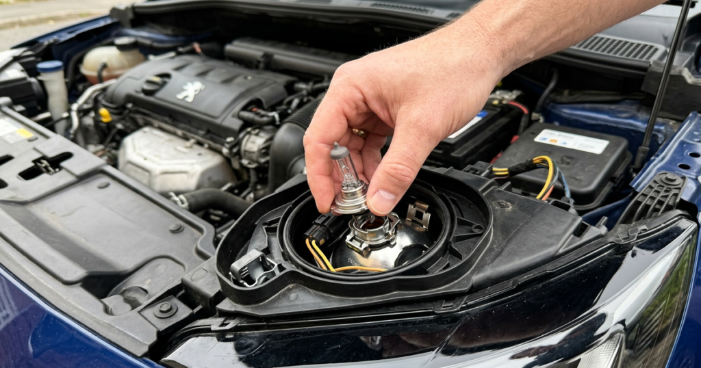 changer ampoule 208 tutoriel