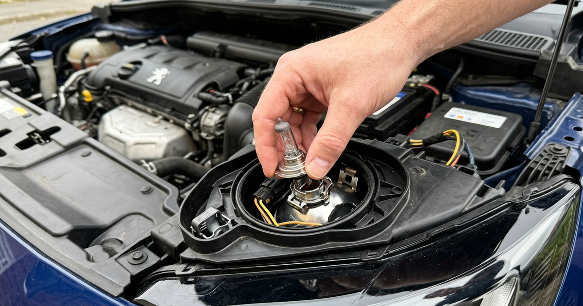 changer ampoule 208 tutoriel