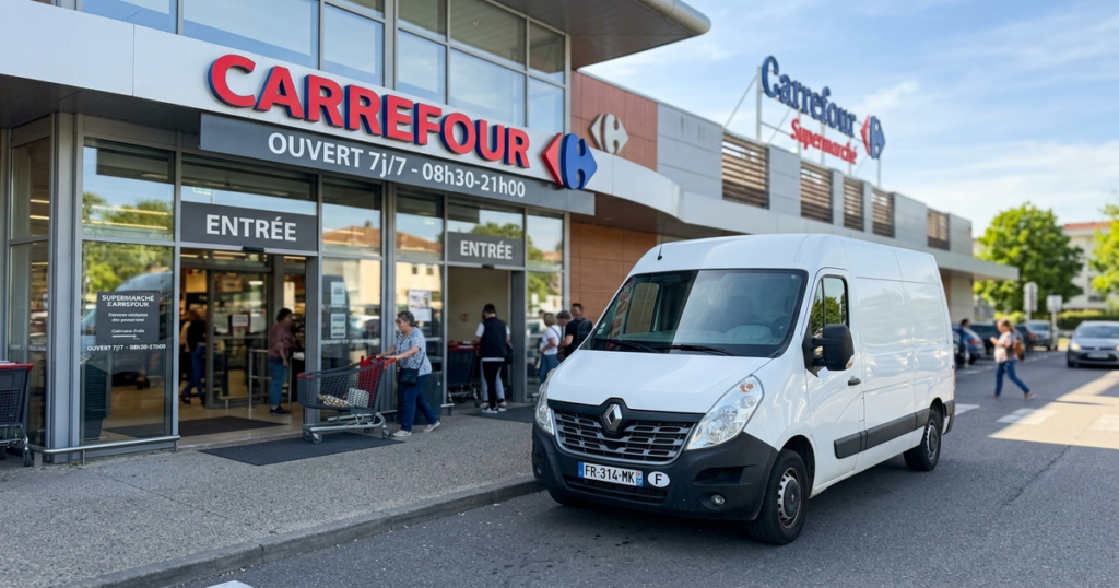 location utilitaire super u