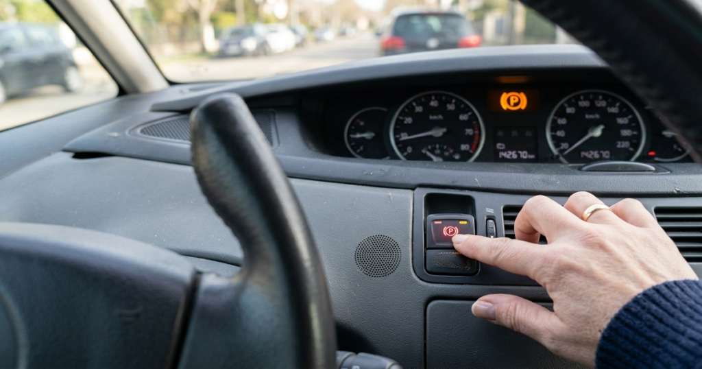 réinitialiser frein parking espace 4