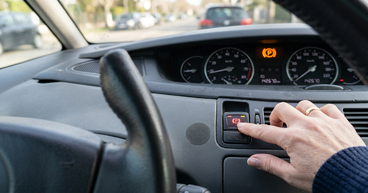 réinitialiser frein parking espace 4