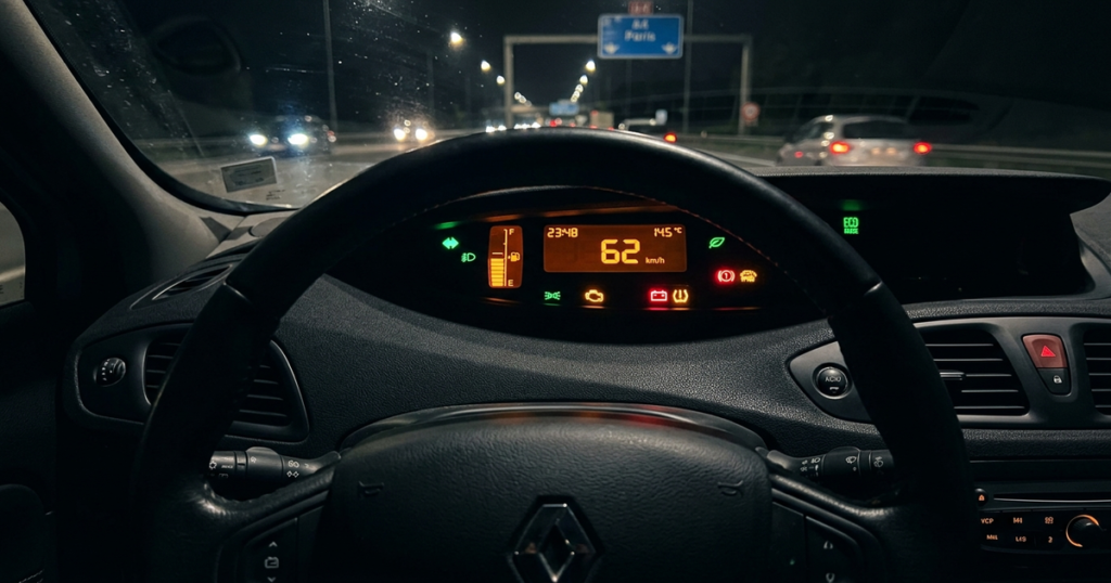 voyants tableau de bord renault scenic 3