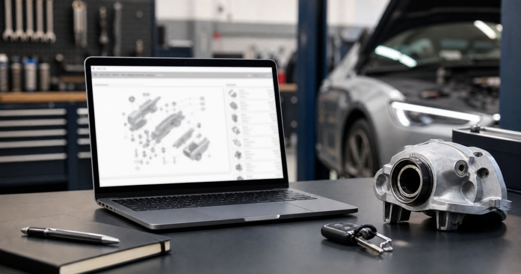Catalogue pièces détachées Audi : comment trouver la bonne référence sans erreur