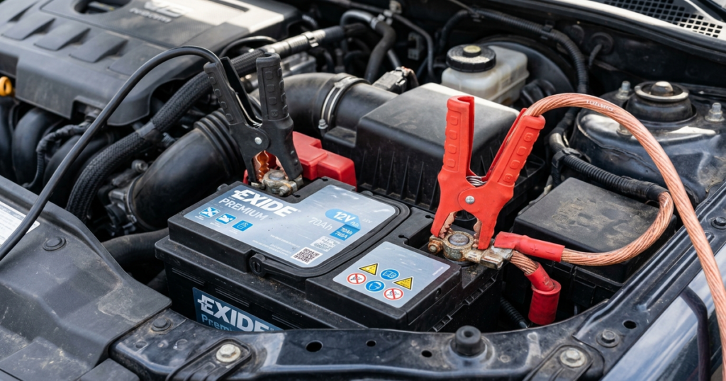 demarrer voiture batterie faible