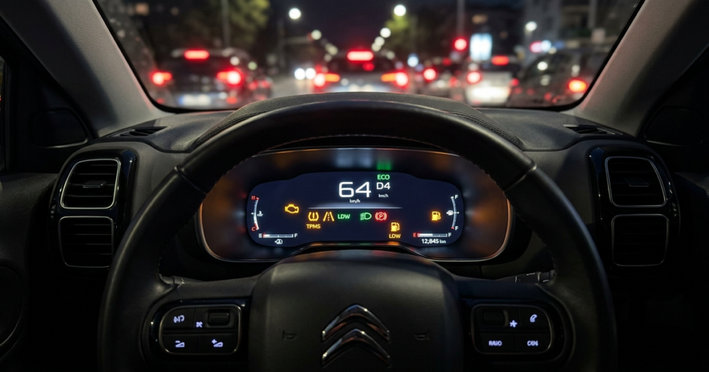voyants tableau de bord citroen c4