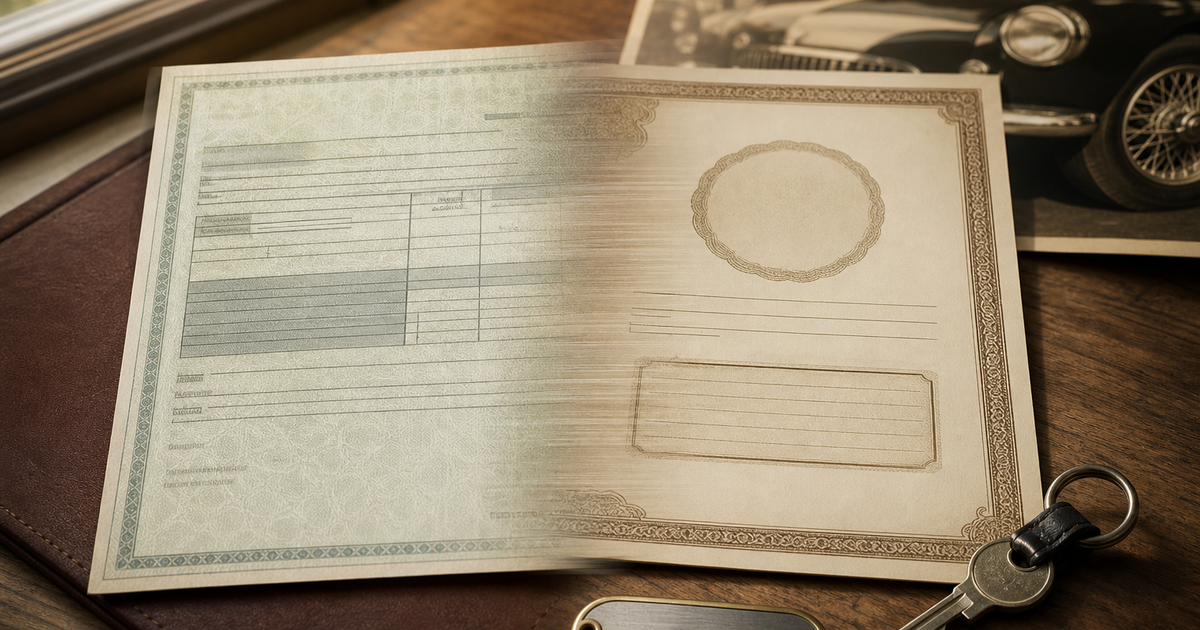 changer carte grise normale en collection