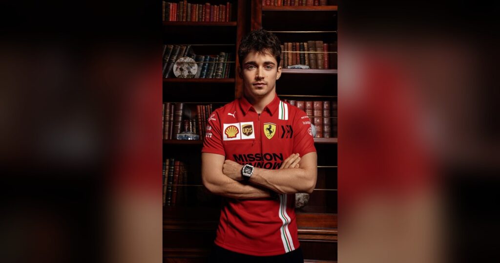 Charles Leclerc — photographie authentique